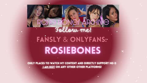 Snapshot of rosiebones chatting on 12-01-25, 10:48 Rosie Bones online show from 12-01-25, 10:48