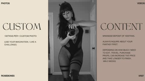 Rosie Bones online show from 04-24-26, 11:40