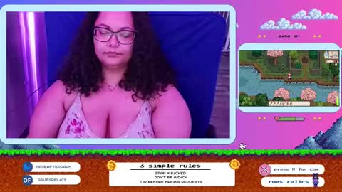 Snapshot of ruesrelics chatting on 03-08-25, 05:59 Rue online show from 03-08-25, 05:59