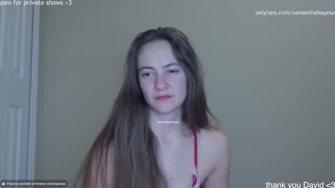 The Real Samantha Hayes haha  online show from 12-19-24, 01:28