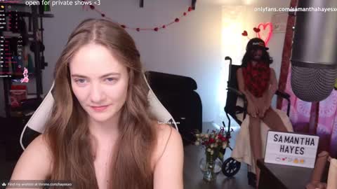 The Real Samantha Hayes haha  online show from 01-29-25, 10:32