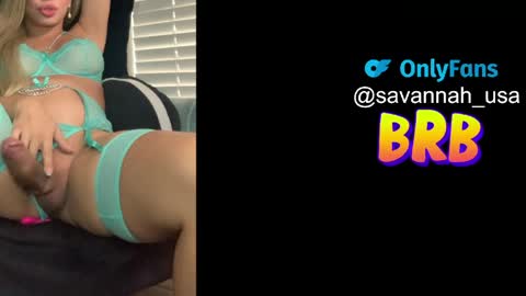 Snapshot of savannah_ts chatting on 05-12-26, 07:38 Onlyfans Savannah usa online show from 05-12-26, 07:38