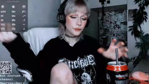 pronoun she. name Mary. age 21. online show from 10-13-25, 12:10