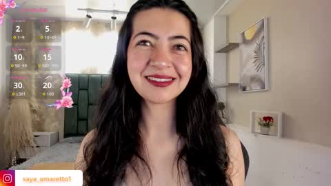 Saya Amaretto  online show from 03-11-26, 08:59