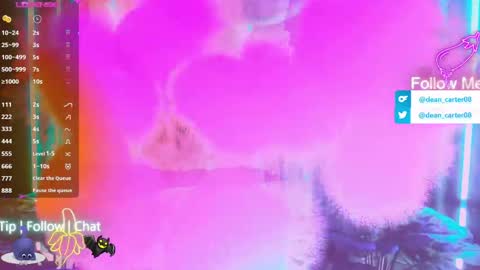 Snapshot of secret_sir chatting on 05-16-26, 11:36 Dean Carter online show from 05-16-26, 11:36