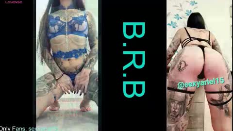 Snapshot of sexyariel15 chatting on 02-02-26, 05:00 SexyAriel15 online show from 02-02-26, 05:00