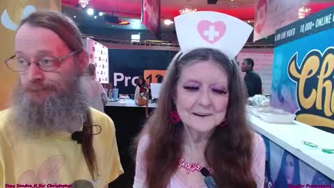 Sexy Sandra    and Sir Christopher online show from 01-18-25, 08:19