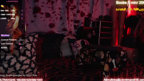 Allmylinkssilentmary666 online show from 10-10-25, 10:36