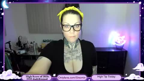 Sinomin online show from 01-17-26, 02:38