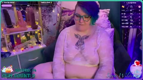 Snapshot of sirenwilde chatting on 05-29-26, 04:21 Siren Wilde online show from 05-29-26, 04:21