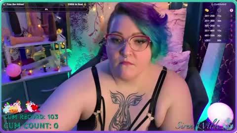 Snapshot of sirenwilde chatting on 06-22-26, 03:58 Siren Wilde online show from 06-22-26, 03:58