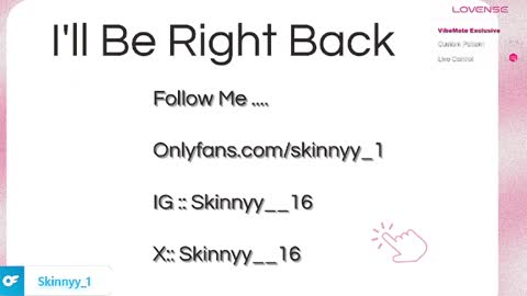 Skinnyy   online show from 04-27-26, 06:55