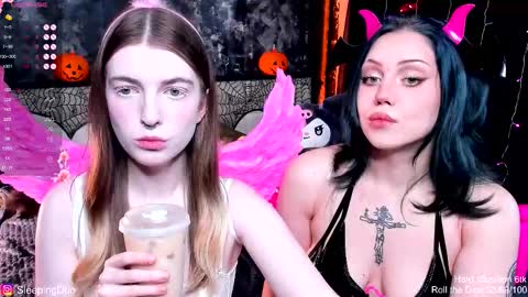 Hi We are Iva and Angela Nice to meet u 3 online show from 10-31-25, 11:55