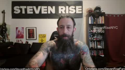 Snapshot of stevenrisenyc chatting on 05-23-26, 12:53 StevenRiseNYC online show from 05-23-26, 12:53