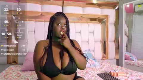 Snapshot of thickebonyprincesss chatting on 12-04-25, 03:16 CHIKI online show from 12-04-25, 03:16