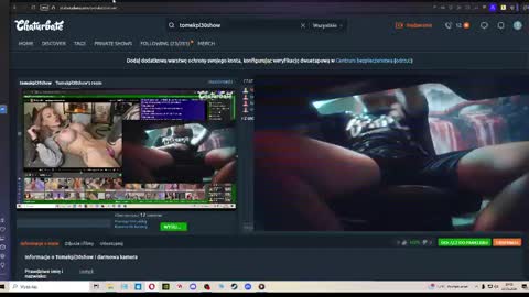 Snapshot of tomekpl30show chatting on 05-30-26, 06:05 Tomek online show from 05-30-26, 06:05