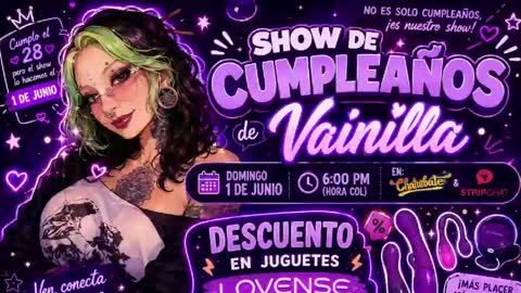 Snapshot of vainilla_l chatting on 06-02-26, 12:56 Vainilla Independent model online show from 06-02-26, 12:56
