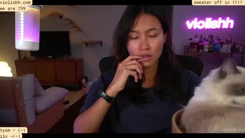 Snapshot of violishh chatting on 09-14-25, 01:05 follow me on twitter violishh and ig violishh online show from 09-14-25, 01:05