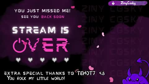 Ziny Cosky online show from 02-28-25, 05:15