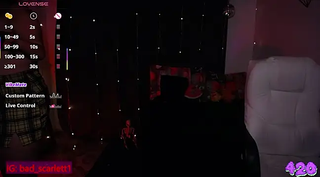 Snapshot of bad_scarlett1 chatting on 03-12-25, 12:31 bad scarlett1 online show from 03-12-25, 12:31