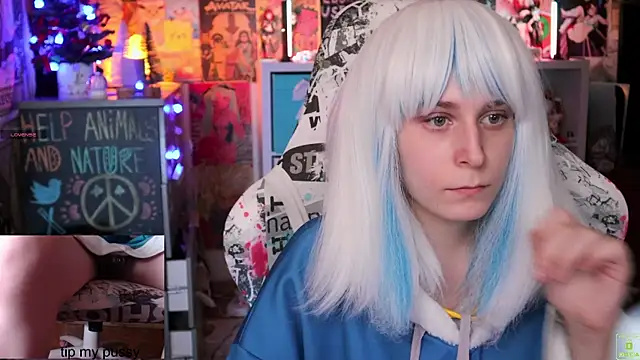 ShiroiFubuki online show from 01-20-25, 04:55