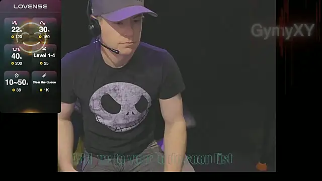 Snapshot of GymyXY chatting on 01-27-25, 05:47 GymyXY online show from 01-27-25, 05:47