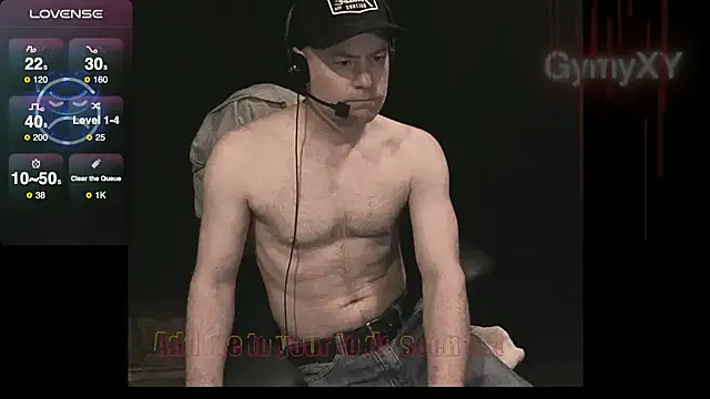 Snapshot of GymyXY chatting on 02-01-25, 10:37 GymyXY online show from 02-01-25, 10:37