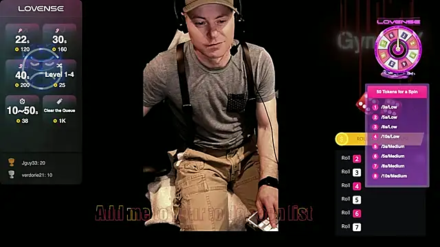 Snapshot of GymyXY chatting on 02-02-25, 08:19 GymyXY online show from 02-02-25, 08:19