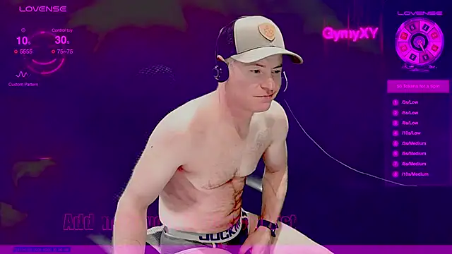 Snapshot of GymyXY chatting on 02-16-25, 10:54 GymyXY online show from 02-16-25, 10:54