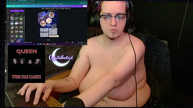 Snapshot of CryptidIndrid chatting on 12-23-24, 02:13 CryptidIndrid online show from 12-23-24, 02:13