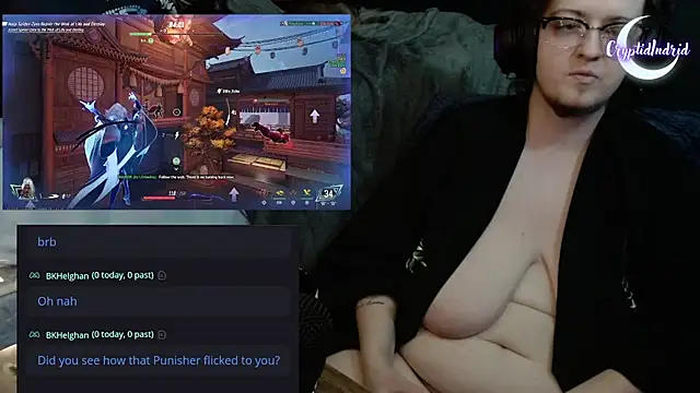 Snapshot of CryptidIndrid chatting on 01-01-25, 02:51 CryptidIndrid online show from 01-01-25, 02:51