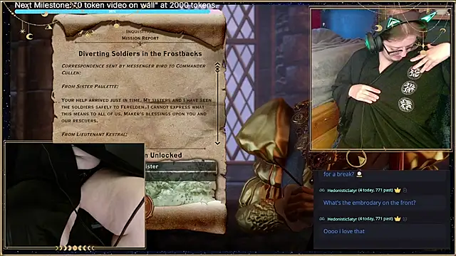 Snapshot of CryptidIndrid chatting on 01-25-25, 07:49 CryptidIndrid online show from 01-25-25, 07:49