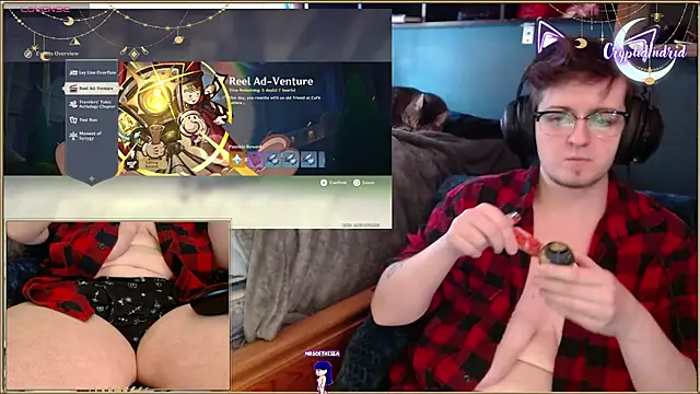 Snapshot of CryptidIndrid chatting on 03-19-25, 01:10 CryptidIndrid online show from 03-19-25, 01:10