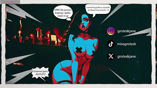 Snapshot of GroteskJane chatting on 03-17-26, 01:14 GroteskJane online show from 03-17-26, 01:14