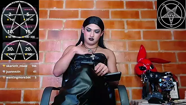 Domina Lilith online show from 01-30-25, 07:18