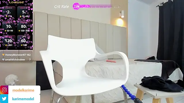 Snapshot of _karime_ chatting on 01-21-25, 08:11  karime  online show from 01-21-25, 08:11