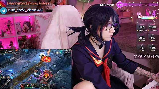 Snapshot of yourcutewaifu chatting on 09-27-25, 09:42 yourcutewaifu online show from 09-27-25, 09:42