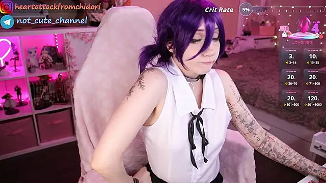 Snapshot of yourcutewaifu chatting on 10-06-25, 11:57 yourcutewaifu online show from 10-06-25, 11:57