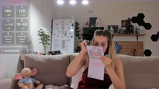 Girl alone home online show from 10-24-25, 04:03