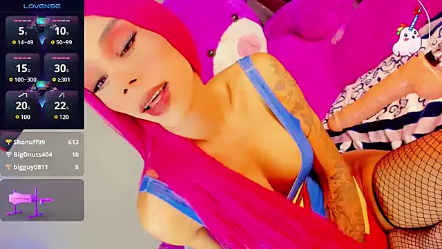 Alexa Chanell Oficial online show from 01-25-25, 02:37