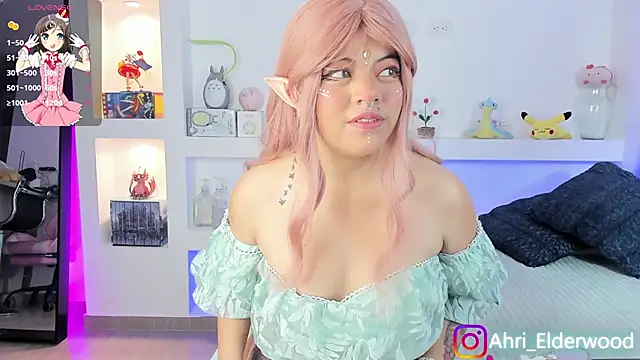 Ahri Elderwood online show from 12-29-24, 03:22