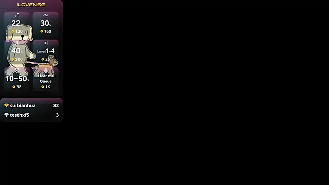 Lovensetest online show from 03-24-26, 08:41