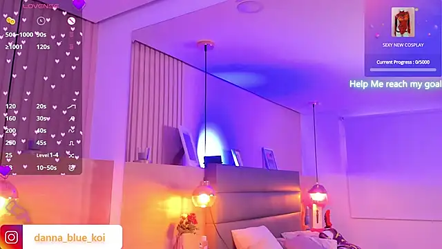 blue koi online show from 01-11-25, 10:07