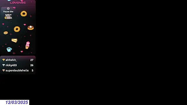 Victtoria Parker online show from 03-12-25, 04:02