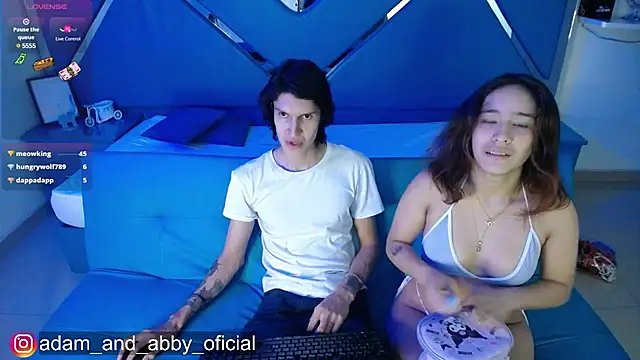 Snapshot of Adam_and_abby chatting on 12-24-24, 01:16 Adam and abby online show from 12-24-24, 01:16