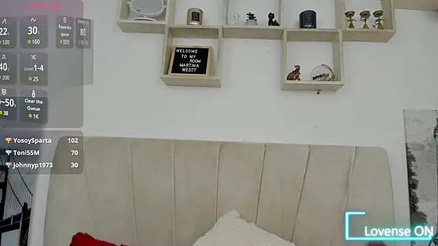 Snapshot of MartinaWestt chatting on 02-28-25, 10:28 MartinaWestt online show from 02-28-25, 10:28