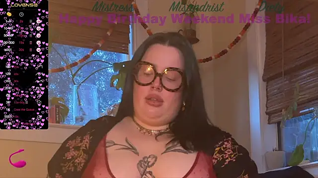 MissBika online show from 01-13-25, 01:02