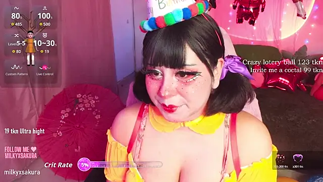 Snapshot of MilkyXSakura chatting on 02-08-26, 01:20 MilkyXSakura online show from 02-08-26, 01:20