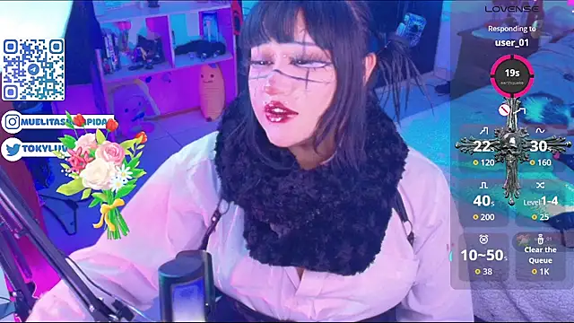 toky doll online show from 04-18-26, 05:00