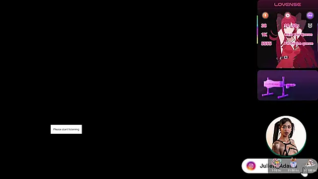 Juliett Adams  online show from 11-07-25, 11:27